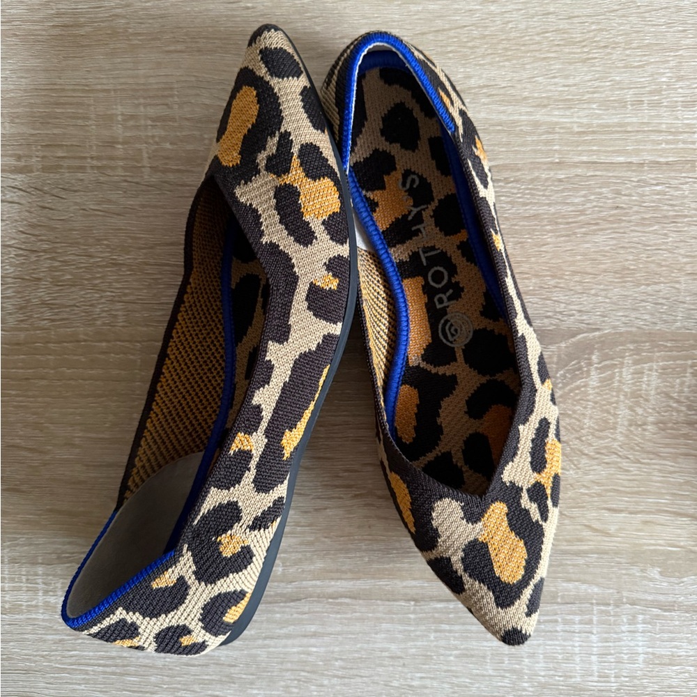 Rothy’s The Point Big Cat Leopard